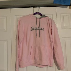 baby pink steelers sweatshirt